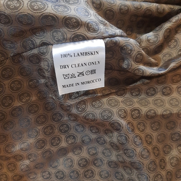 NWT PinoPorte Camo Leather Moto Jacket - Picture 12 of 13